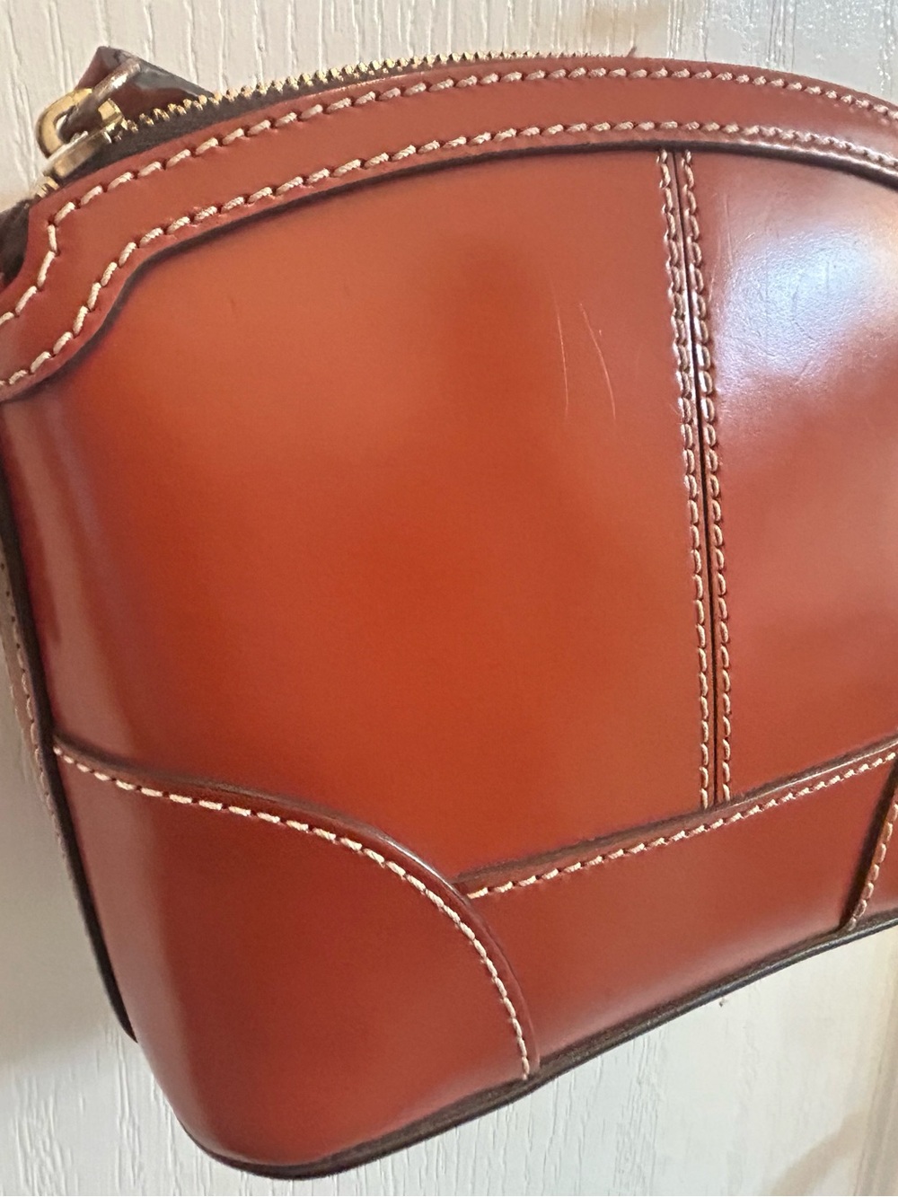 DOONEY & BOURKE Leather Mini Domed Crossbody - Picture 6 of 8